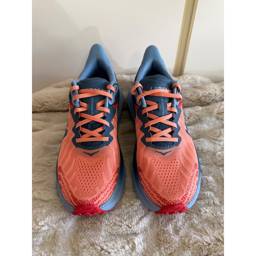 Hoka Challenger ATR 7 Women 10B Trail Running Shoes Papaya Rosewood